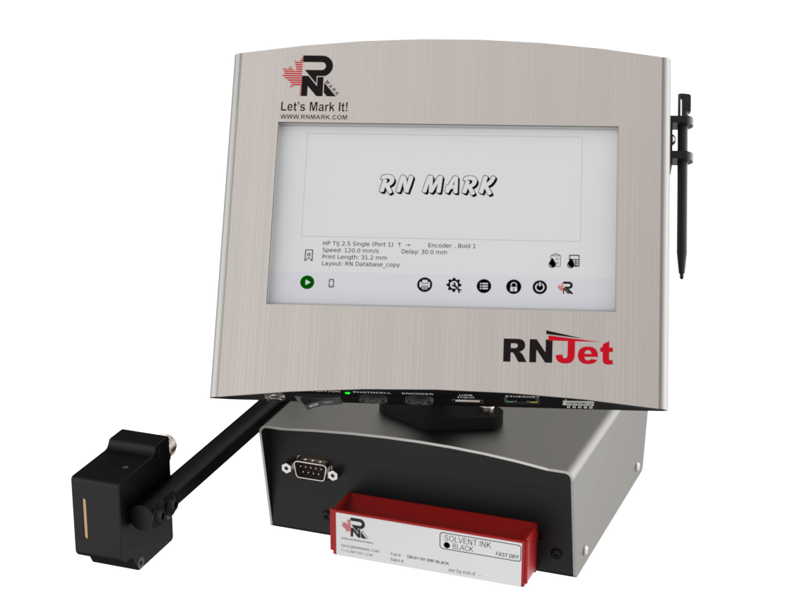 เครื่องพิมพ์เคเบิล เครื่องพิมพ์ท่อ เครื่องพิมพ์สายไฟ RNJet 100