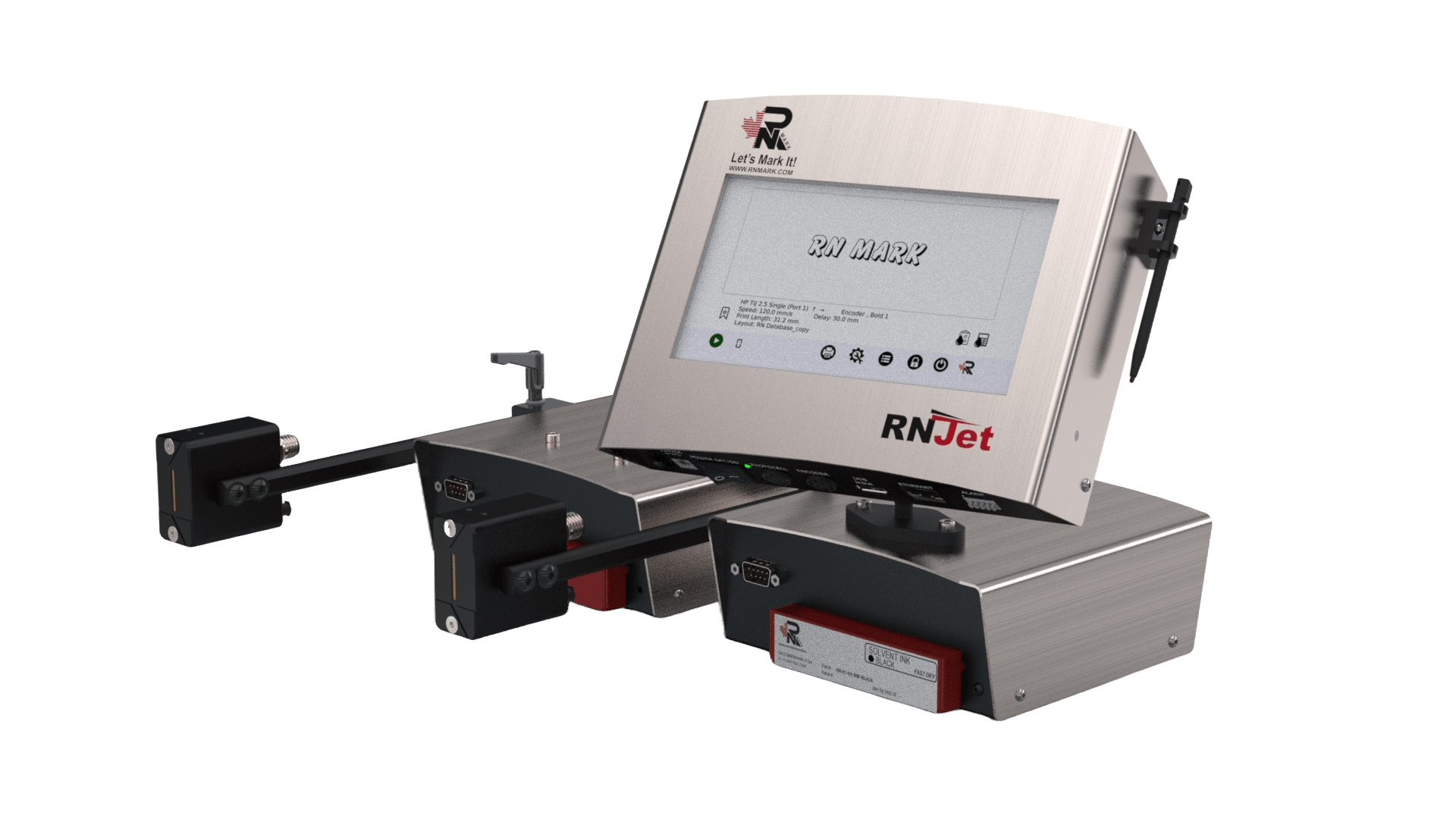 rnjet 200 dual head small character printer