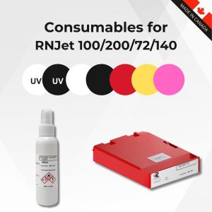 Ink and Cleaner for RNJet 100/200/72/140 Models