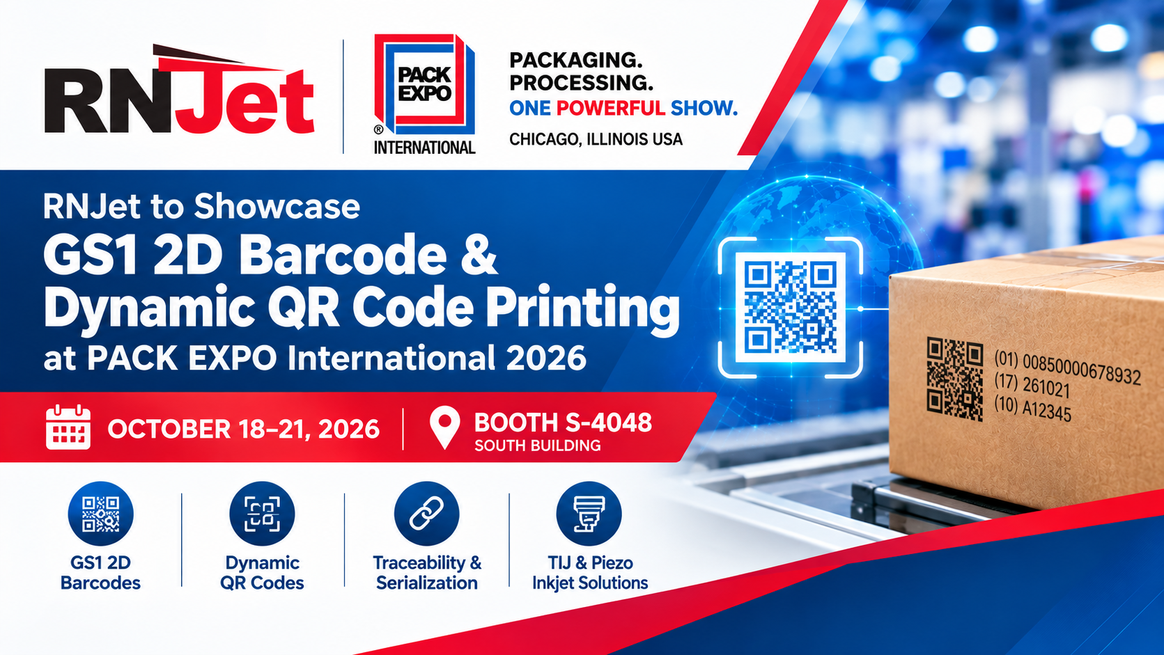 rnjet box coding machine